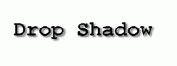     Drop Shadow