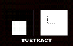    Subtract from Selection ()   ...