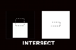   Intersect with Selection ()   ...