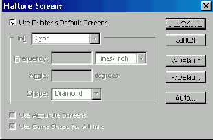  Halftone Screens