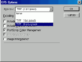   EPS Options (Windows)