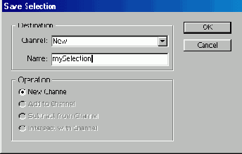   Save Selection