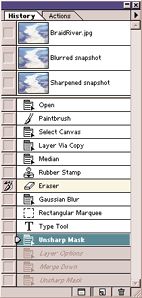   History Brush